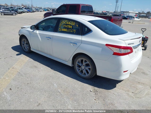 Продажа на аукционе авто 2013 Nissan Sentra 1.8 S, vin: 3N1AB7AP9DL617279, номер лота: 20256632