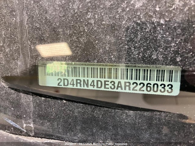 Aukcja sprzedaży 2010 Dodge Grand Caravan Sxt, vin: 2D4RN4DE3AR226033, numer aukcji: 20256651