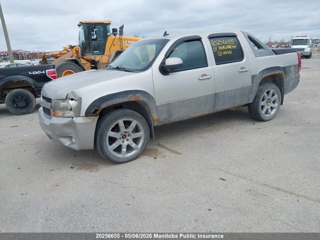 2007 Chevrolet Avalanche 1500 Lt მანქანა იყიდება აუქციონზე, vin: 3GNFK12397G125061, აუქციონის ნომერი: 20256655