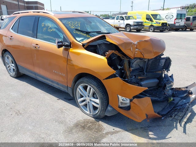2019 Chevrolet Equinox Premier მანქანა იყიდება აუქციონზე, vin: 2GNAXXEV2K6147967, აუქციონის ნომერი: 20256659