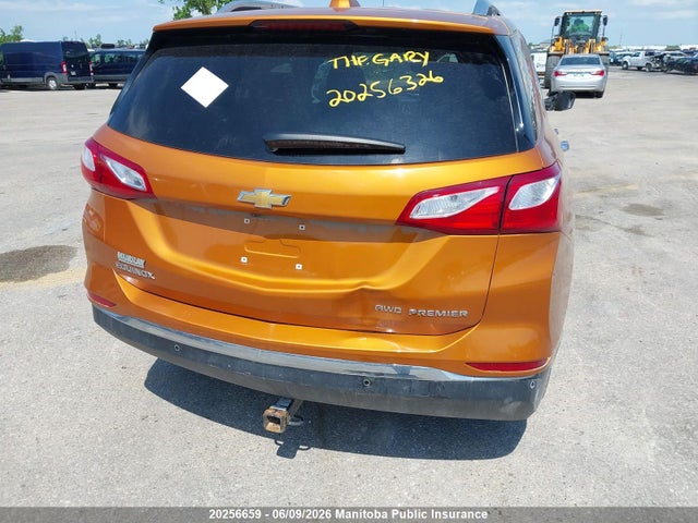 2019 Chevrolet Equinox Premier მანქანა იყიდება აუქციონზე, vin: 2GNAXXEV2K6147967, აუქციონის ნომერი: 20256659