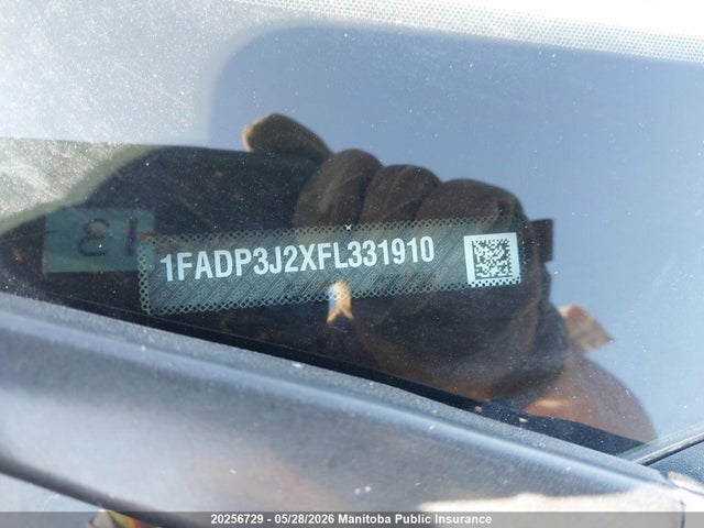 Aukcja sprzedaży 2015 Ford Focus Titanium, vin: 1FADP3J2XFL331910, numer aukcji: 20256729