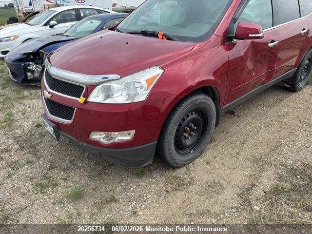 20256734 :رقم المزاد ، 1GNKRGED5CJ126878 vin ، 2012 Chevrolet Traverse Lt مزاد بيع