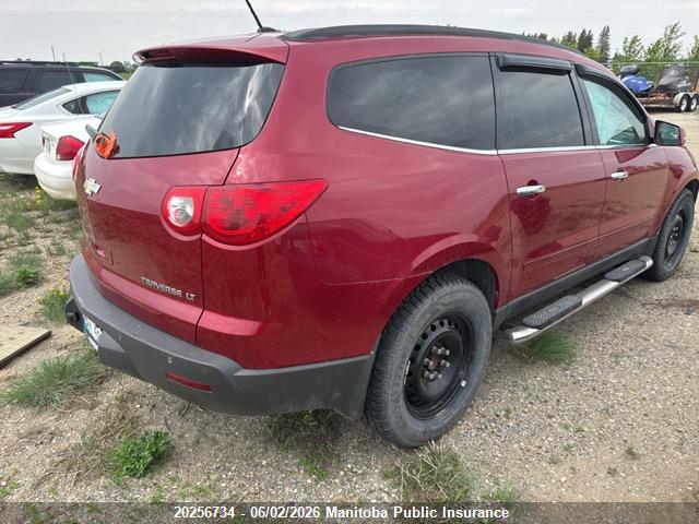 20256734 :رقم المزاد ، 1GNKRGED5CJ126878 vin ، 2012 Chevrolet Traverse Lt مزاد بيع