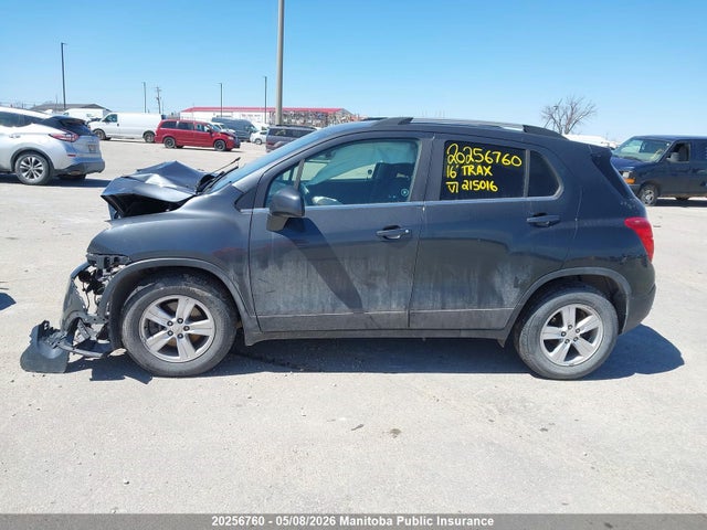 20256760 :رقم المزاد ، 3GNCJPSB6GL215016 vin ، 2016 Chevrolet Trax Lt مزاد بيع