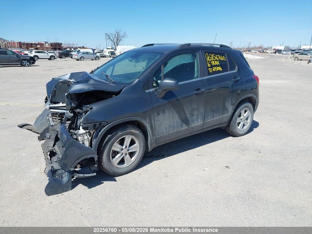 20256760 :رقم المزاد ، 3GNCJPSB6GL215016 vin ، 2016 Chevrolet Trax Lt مزاد بيع