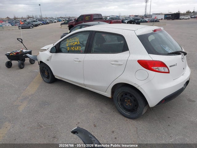 Aukcja sprzedaży 2012 Mazda Mazda2 Gx, vin: JM1DE1KY7C0143687, numer aukcji: 20256766