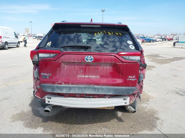 2T3RWRFVXNW142095 Toyota Rav4 Xle Hybrid