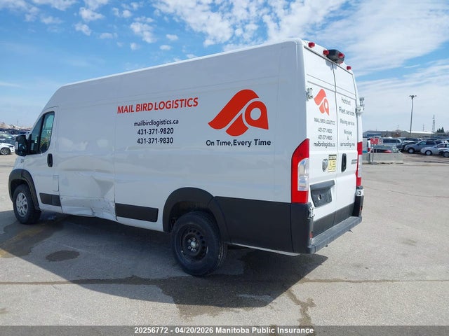 20256772 :رقم المزاد ، 3C6MRVJG6SE503498 vin ، 2025 Ram Promaster 3500 Cargo Van مزاد بيع