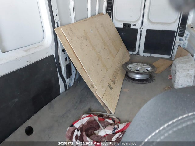 20256772 :رقم المزاد ، 3C6MRVJG6SE503498 vin ، 2025 Ram Promaster 3500 Cargo Van مزاد بيع