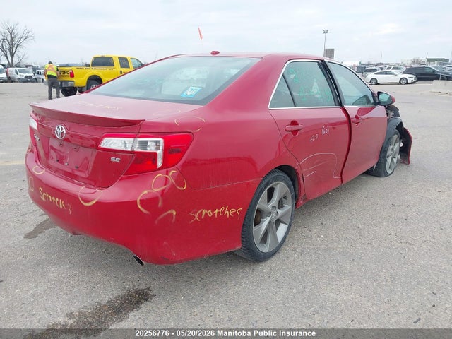 Aukcja sprzedaży 2013 Toyota Camry Se, vin: 4T1BF1FK7DU684965, numer aukcji: 20256776