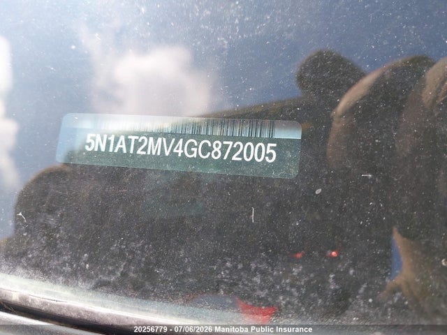 Aukcja sprzedaży 2016 Nissan Rogue S, vin: 5N1AT2MV4GC872005, numer aukcji: 20256779