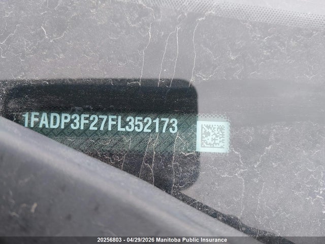 Продажа на аукционе авто 2015 Ford Focus Se, vin: 1FADP3F27FL352173, номер лота: 20256803
