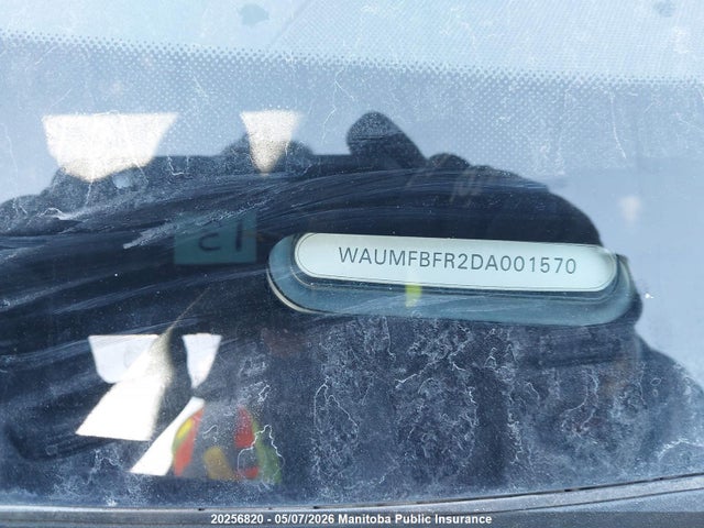 20256820 :رقم المزاد ، WAUMFBFR2DA001570 vin ، 2013 Audi A5 2.0t Quattro مزاد بيع