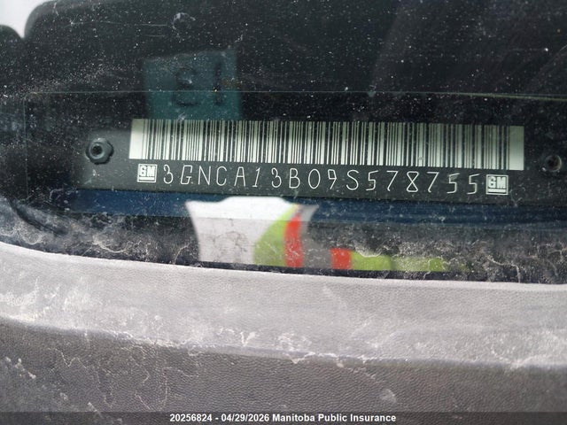 2009 Chevrolet Hhr Ls მანქანა იყიდება აუქციონზე, vin: 3GNCA13B09S578755, აუქციონის ნომერი: 20256824
