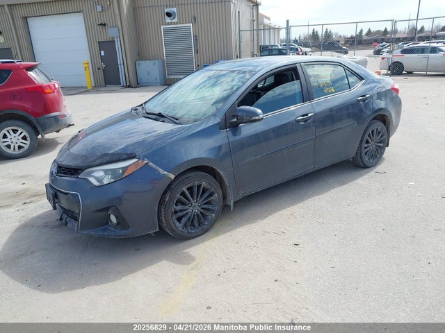 2015 Toyota Corolla S მანქანა იყიდება აუქციონზე, vin: 2T1BURHE3FC248131, აუქციონის ნომერი: 20256829
