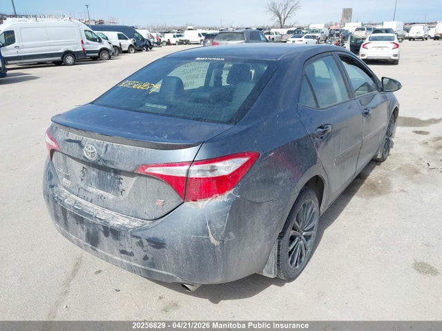 2015 Toyota Corolla S მანქანა იყიდება აუქციონზე, vin: 2T1BURHE3FC248131, აუქციონის ნომერი: 20256829