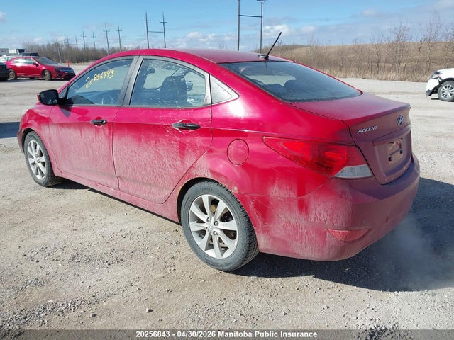 2012 Hyundai Accent Gl მანქანა იყიდება აუქციონზე, vin: KMHCT4AE2CU240052, აუქციონის ნომერი: 20256843