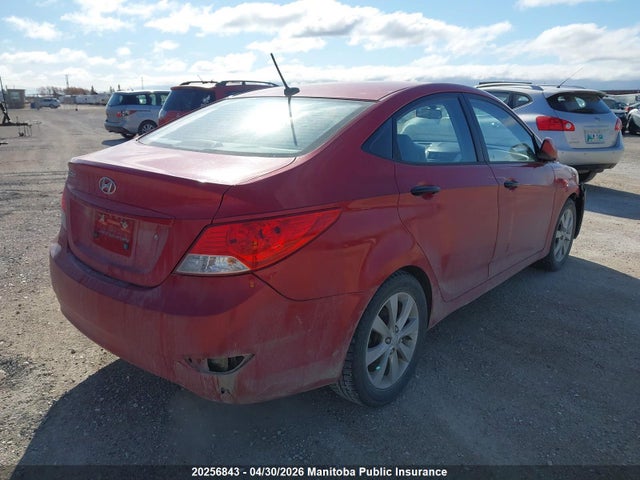 2012 Hyundai Accent Gl მანქანა იყიდება აუქციონზე, vin: KMHCT4AE2CU240052, აუქციონის ნომერი: 20256843