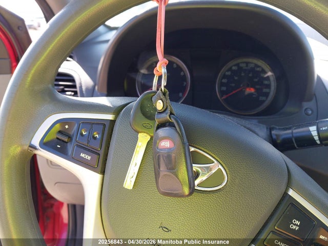 2012 Hyundai Accent Gl მანქანა იყიდება აუქციონზე, vin: KMHCT4AE2CU240052, აუქციონის ნომერი: 20256843