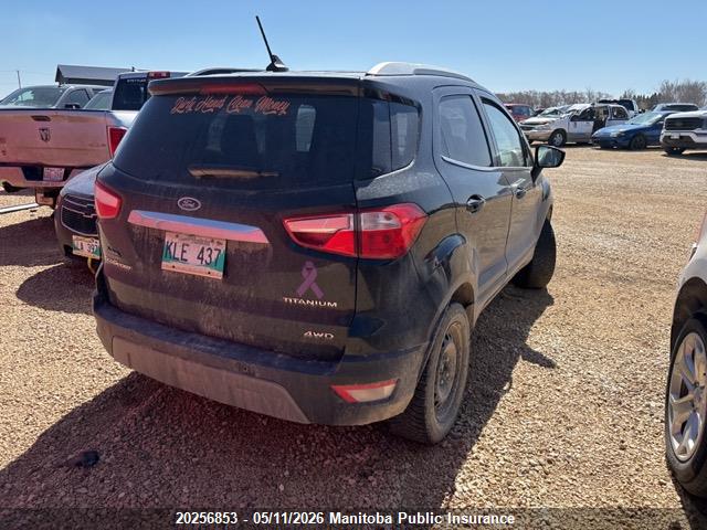 2019 Ford Ecosport Titanium მანქანა იყიდება აუქციონზე, vin: MAJ6S3KL3KC300328, აუქციონის ნომერი: 20256853