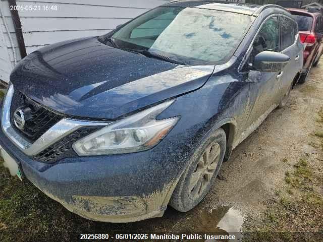 Aukcja sprzedaży 2015 Nissan Murano Sv, vin: 5N1AZ2MH3FN277156, numer aukcji: 20256880