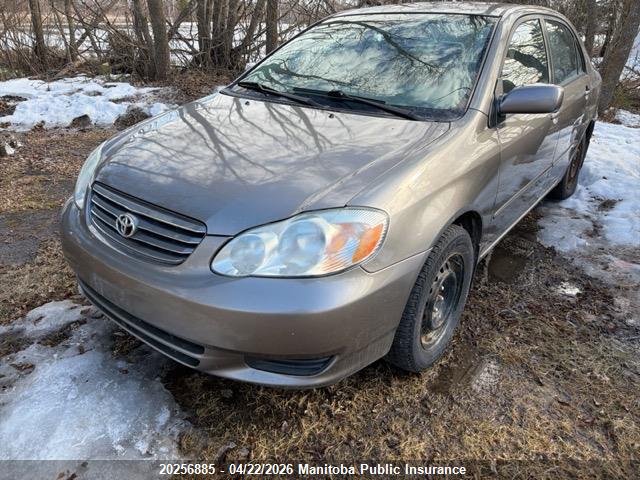 2004 Toyota Corolla Le მანქანა იყიდება აუქციონზე, vin: 2T1BR32E34C812297, აუქციონის ნომერი: 20256885
