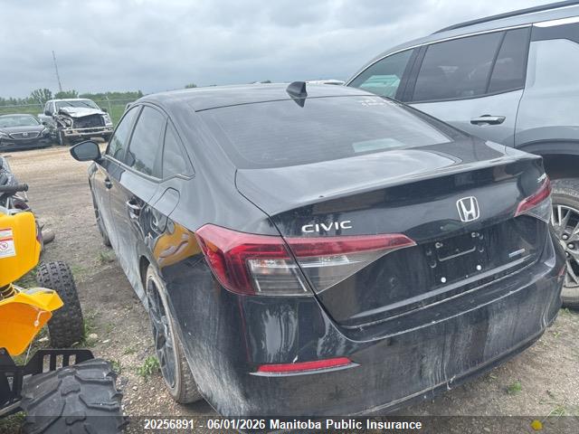 20256891 :رقم المزاد ، 2HGFE4F83SH012448 vin ، 2025 Honda Civic Sport Hev مزاد بيع