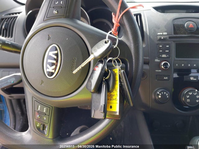 2013 Kia Forte Lx მანქანა იყიდება აუქციონზე, vin: KNAFT4A21D5725508, აუქციონის ნომერი: 20256915