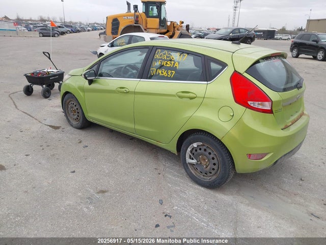 Продажа на аукционе авто 2011 Ford Fiesta Ses, vin: 3FADP4FJ0BM143637, номер лота: 20256917