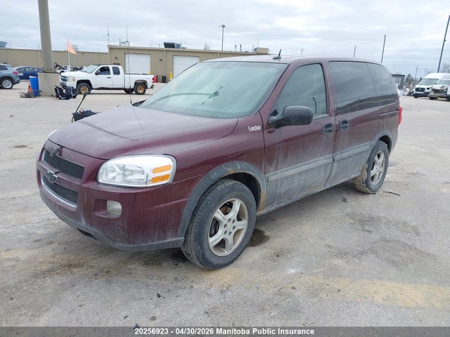 2009 Chevrolet Uplander Ls მანქანა იყიდება აუქციონზე, vin: 1GNDU23189D107736, აუქციონის ნომერი: 20256923