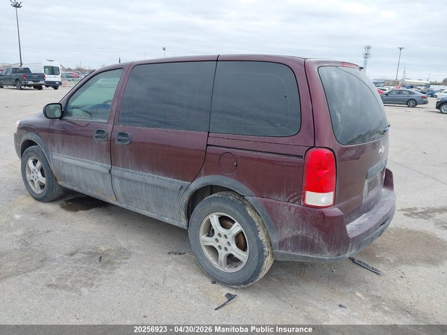 2009 Chevrolet Uplander Ls მანქანა იყიდება აუქციონზე, vin: 1GNDU23189D107736, აუქციონის ნომერი: 20256923
