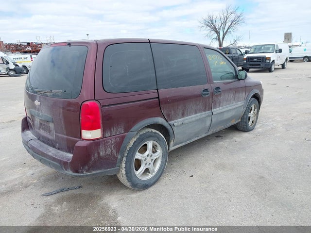 2009 Chevrolet Uplander Ls მანქანა იყიდება აუქციონზე, vin: 1GNDU23189D107736, აუქციონის ნომერი: 20256923