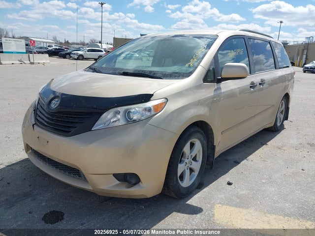 20256925 :رقم المزاد ، 5TDZK3DC9BS049866 vin ، 2011 Toyota Sienna V6 مزاد بيع