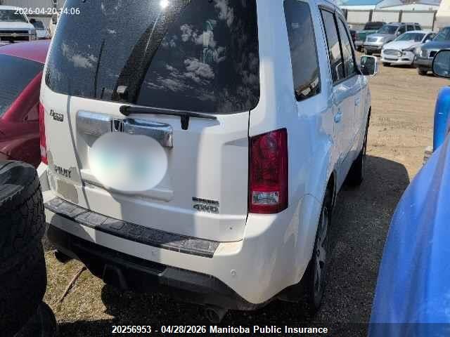 2013 Honda Pilot Touring მანქანა იყიდება აუქციონზე, vin: 5FNYF4H98DB506713, აუქციონის ნომერი: 20256953
