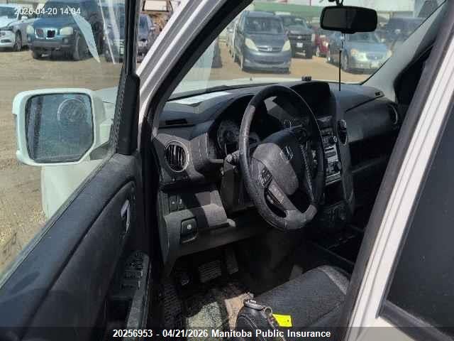 2013 Honda Pilot Touring მანქანა იყიდება აუქციონზე, vin: 5FNYF4H98DB506713, აუქციონის ნომერი: 20256953