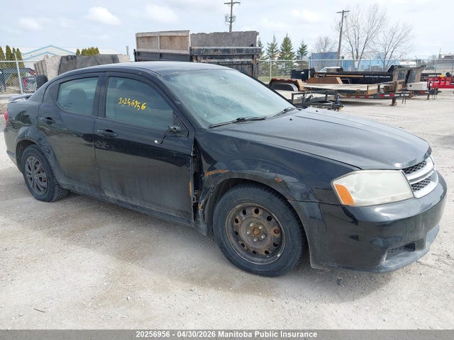 Aukcja sprzedaży 2012 Dodge Avenger Sxt, vin: 1C3CDZCB0CN225307, numer aukcji: 20256956