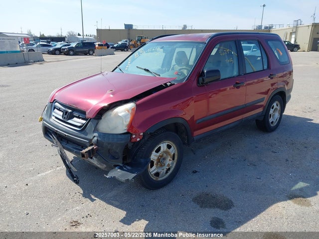20257003 :رقم المزاد ، SHSRD78576U432382 vin ، 2006 Honda Cr-v Lx مزاد بيع