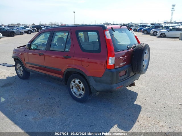 20257003 :رقم المزاد ، SHSRD78576U432382 vin ، 2006 Honda Cr-v Lx مزاد بيع