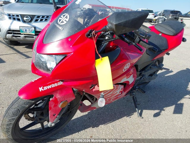 2012 Kawasaki Ex250r Ninja მანქანა იყიდება აუქციონზე, vin: JKAEXMJ16CDAB0327, აუქციონის ნომერი: 20257005