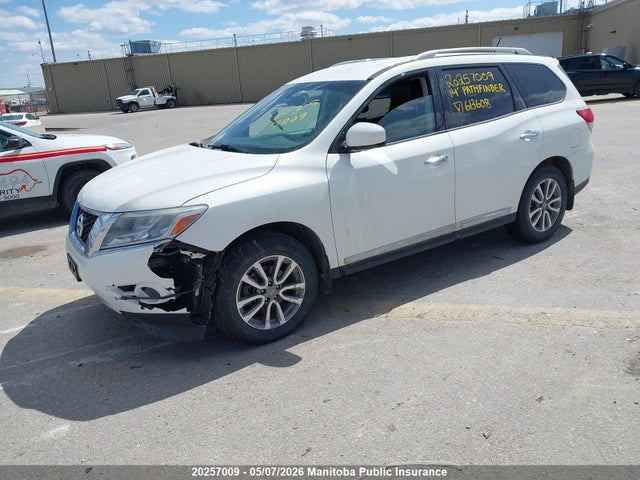 20257009 :رقم المزاد ، 5N1AR2MM7EC613608 vin ، 2014 Nissan Pathfinder Sl مزاد بيع
