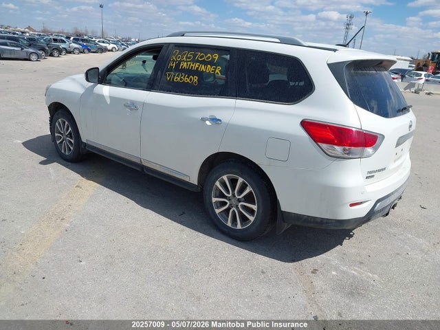 20257009 :رقم المزاد ، 5N1AR2MM7EC613608 vin ، 2014 Nissan Pathfinder Sl مزاد بيع