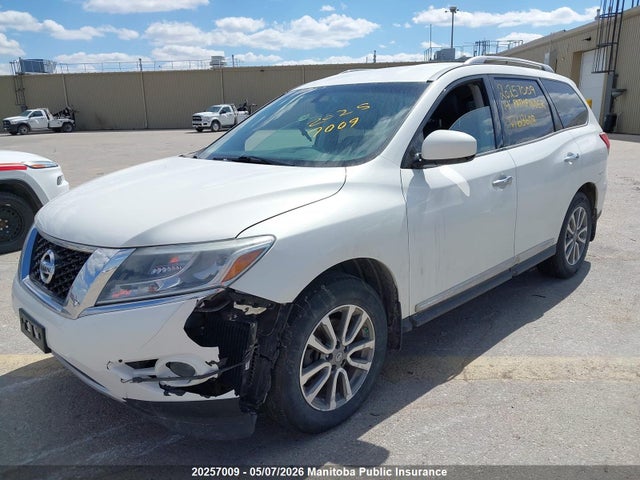 20257009 :رقم المزاد ، 5N1AR2MM7EC613608 vin ، 2014 Nissan Pathfinder Sl مزاد بيع