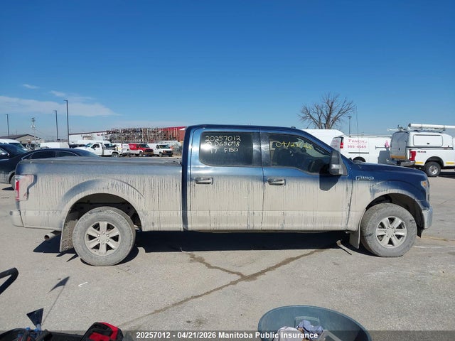 20257012 :رقم المزاد ، 1FTFW1EF8HKD65098 vin ، 2017 Ford F150 Xlt Supercrew مزاد بيع