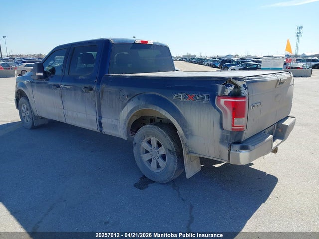 20257012 :رقم المزاد ، 1FTFW1EF8HKD65098 vin ، 2017 Ford F150 Xlt Supercrew مزاد بيع