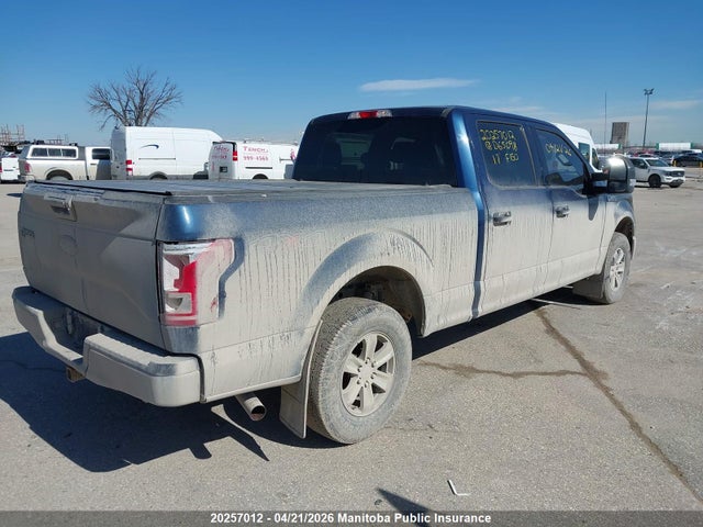 20257012 :رقم المزاد ، 1FTFW1EF8HKD65098 vin ، 2017 Ford F150 Xlt Supercrew مزاد بيع