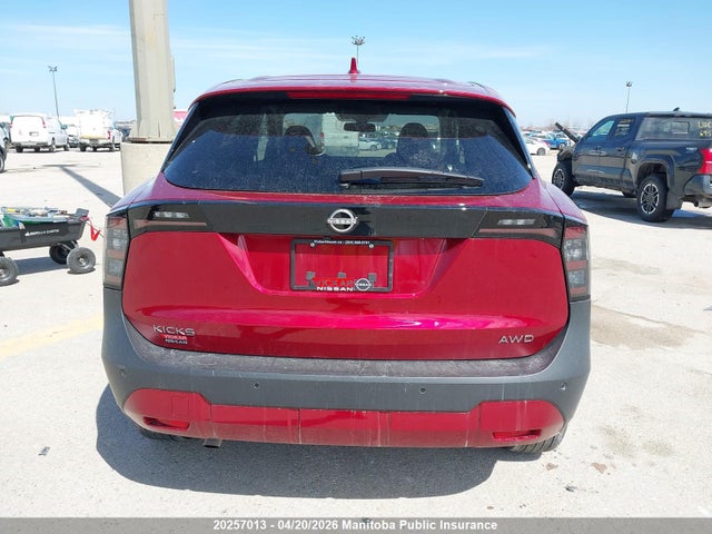 Продаж на аукціоні авто 2025 Nissan Kicks Sv, vin: 3N8AP6CB0SL424899, номер лоту: 20257013