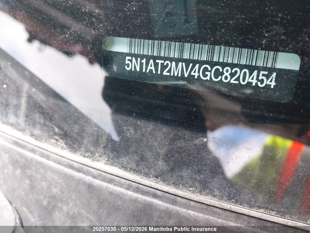 5N1AT2MV4GC820454 Nissan ROGUE S