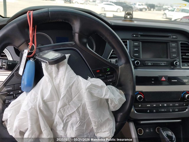 20257037 :رقم المزاد ، 5NPE24AF1HH537145 vin ، 2017 Hyundai Sonata Gl مزاد بيع