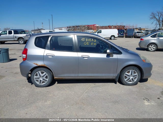 Продажа на аукционе авто 2008 Honda Fit Lx, vin: JHMGD384X8S811542, номер лота: 20257053